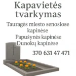 kapavietes kapu tvarkymas paslaugos uzsakymas internetu