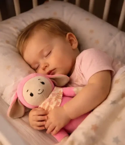 miega kudikis su zaislu aviuku