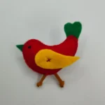 trispalvė sage raudonas paukstis