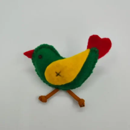 trispalvis aksesuaras žalias